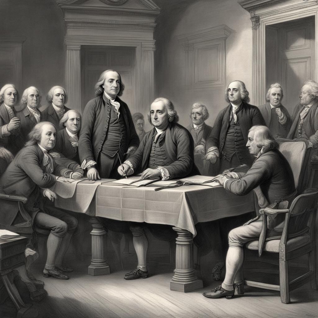 ben franklin quote on declaration of independence