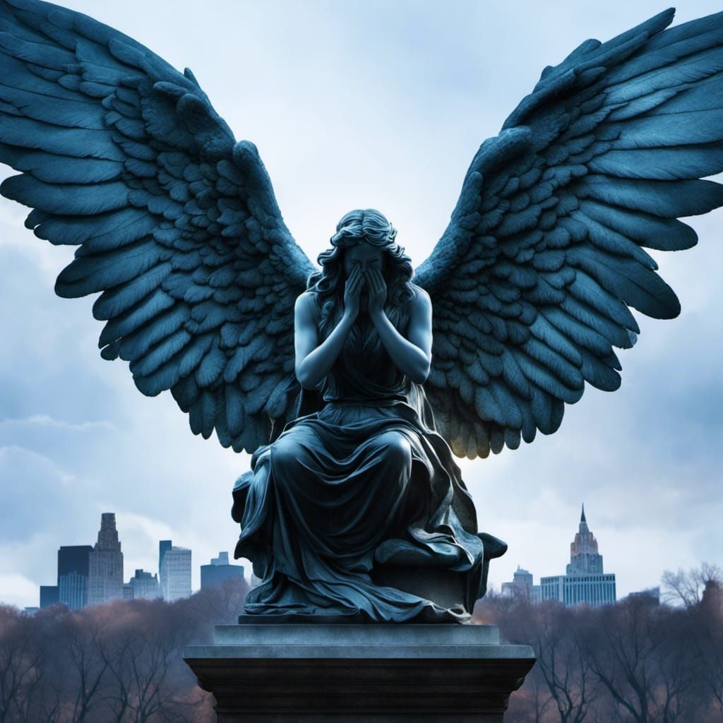 Don't Blink! Weeping Angel in Central Park!  by @Totally4Ryo
