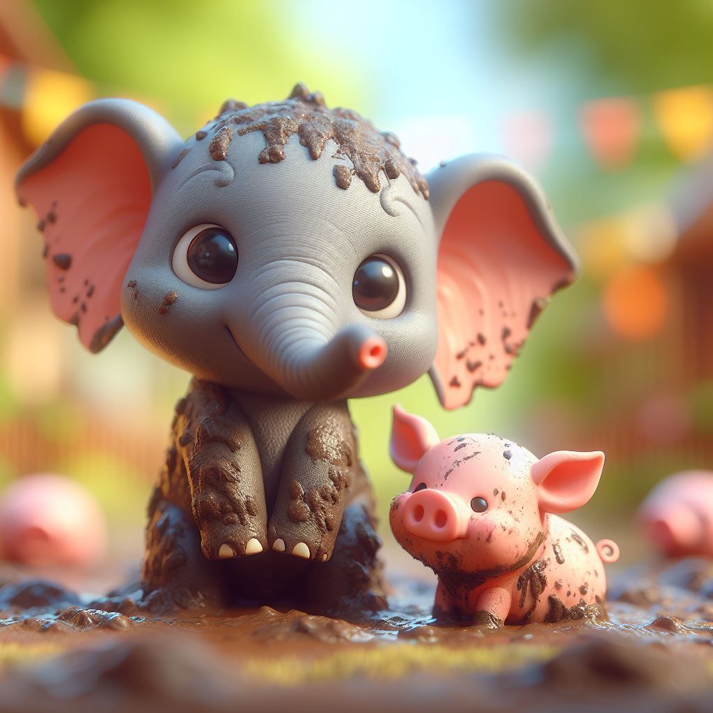 Fuzzy And His Bestie At Play