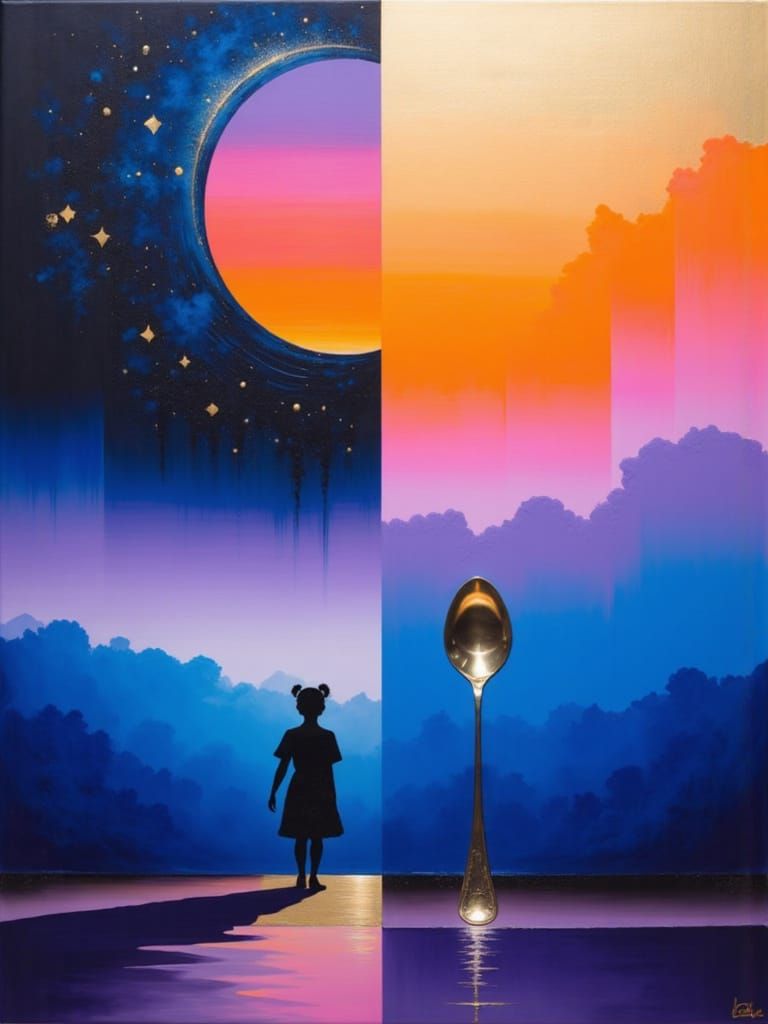 Shadows even the silver spoon