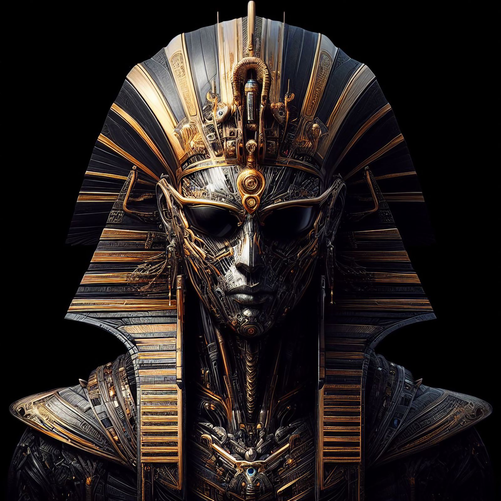 Pharaoh of the Future - AI Generated Artwork - NightCafe Creator