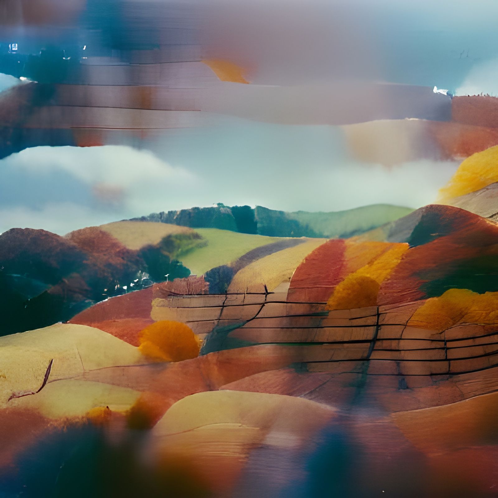 Autumn hills.