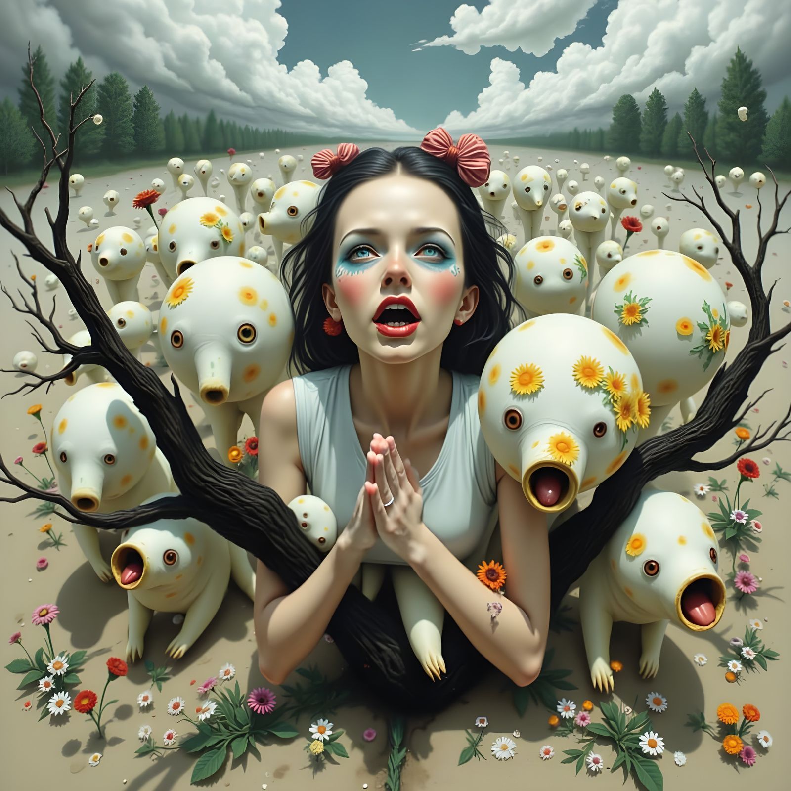 <lora:EYEBALL GARDENS:1.0> <lora:Contexture Moody:1.0>