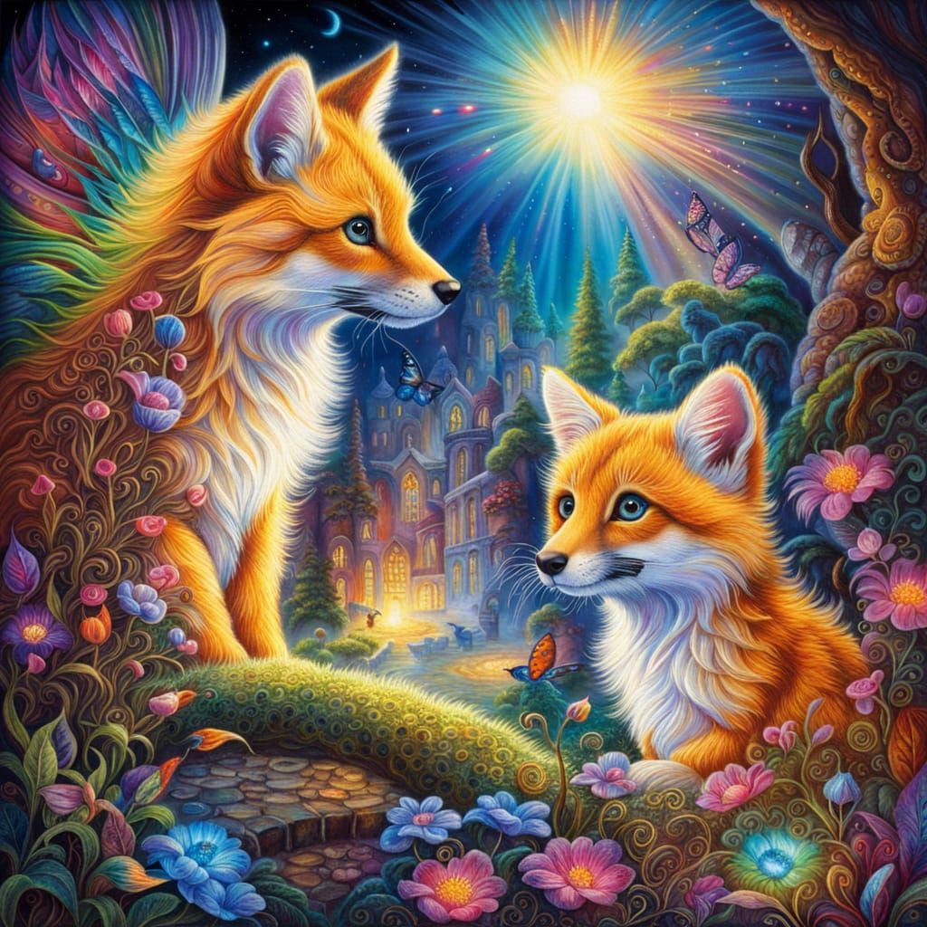 Fox - Ai Generated Artwork - Nightcafe Creator