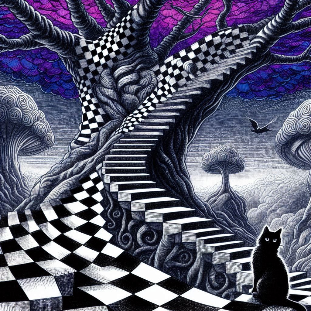 This Tree is not easy to climb