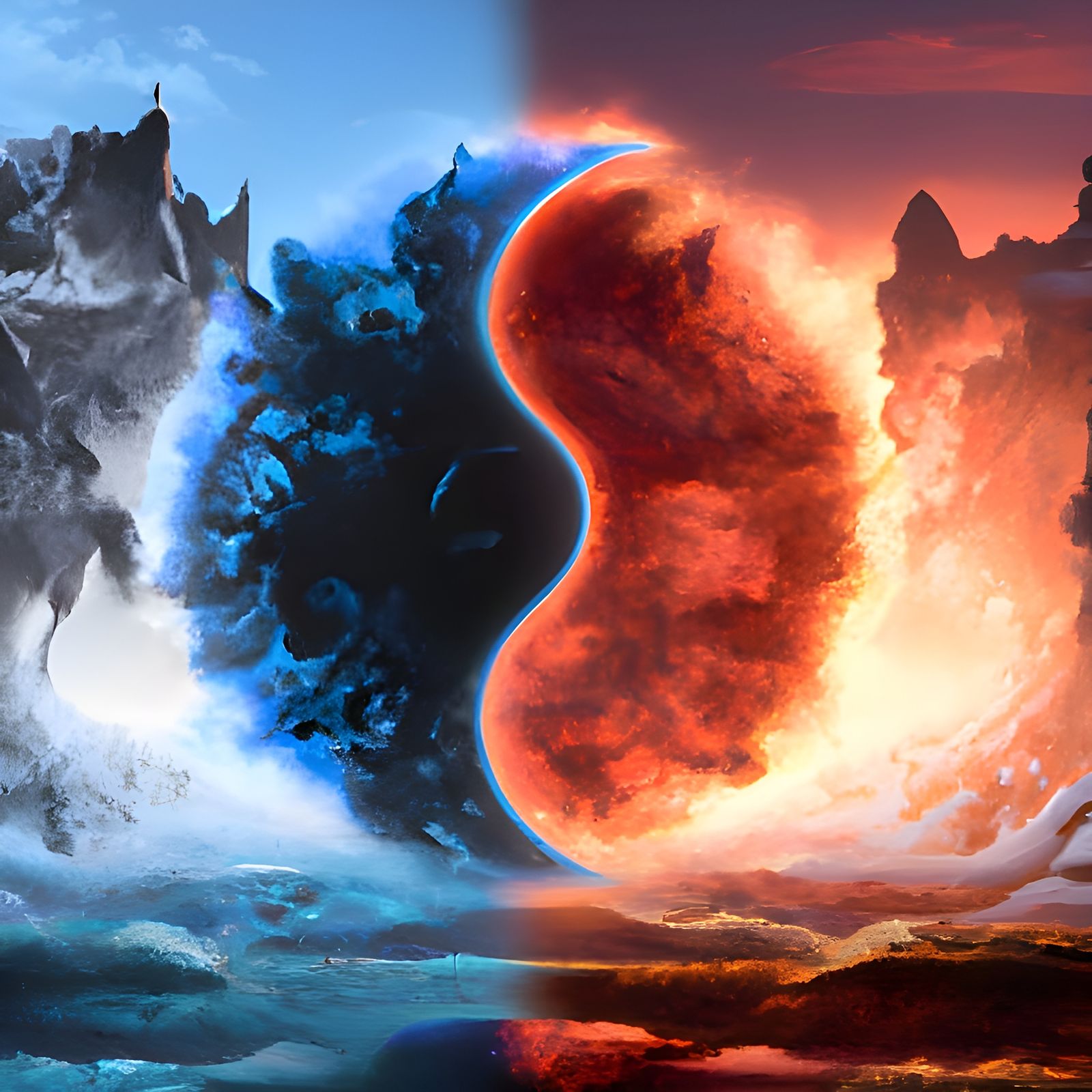 Hot & Cold  by @Aela