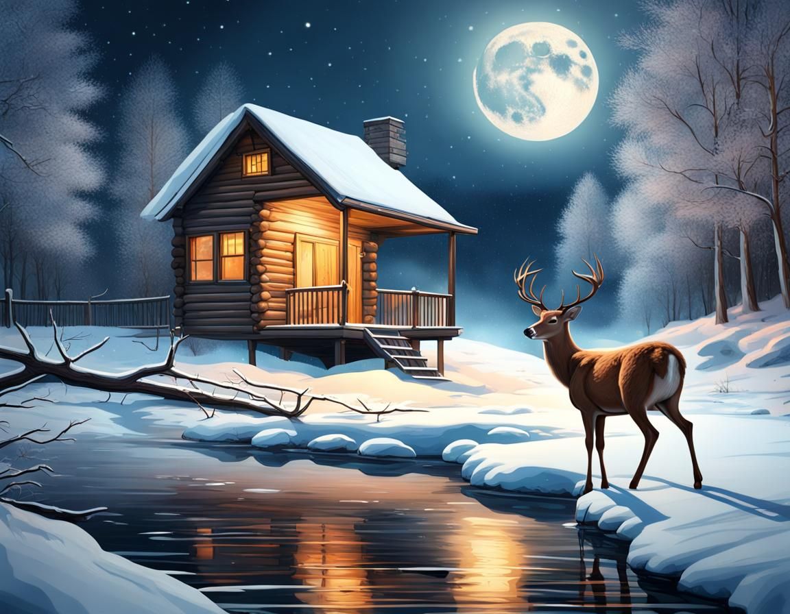Winter river scape 2