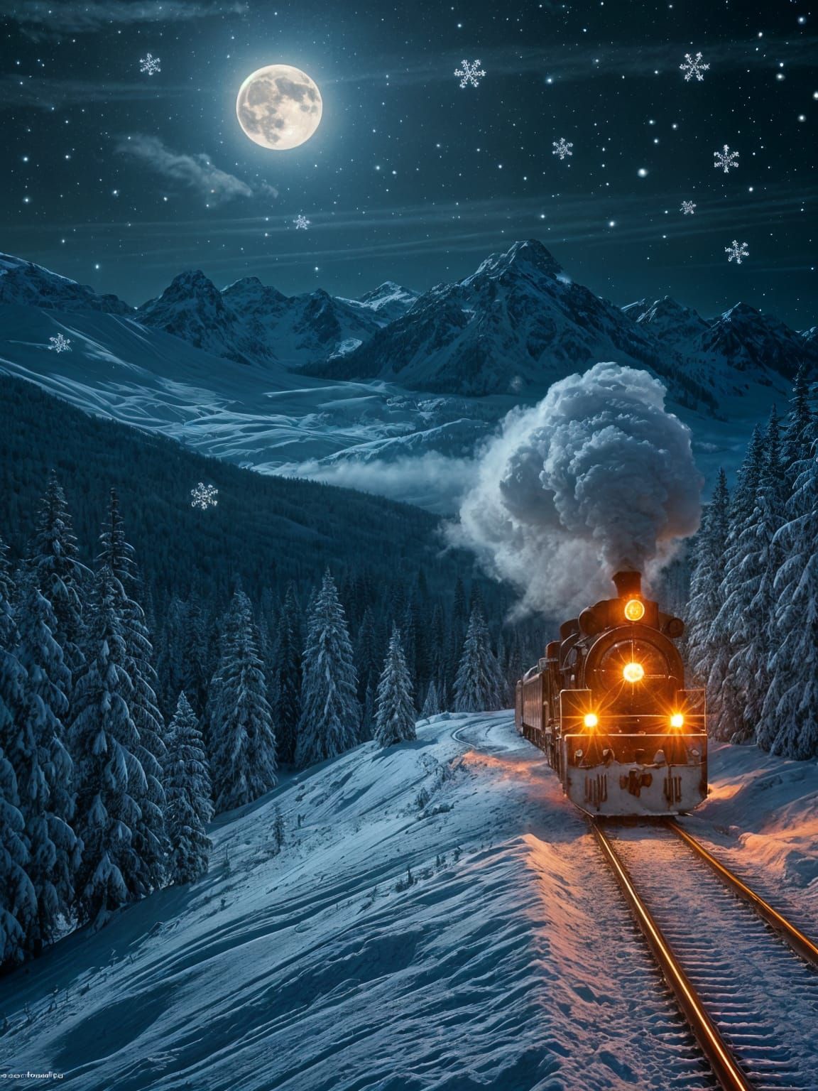 Polar express  by @Luca89pc