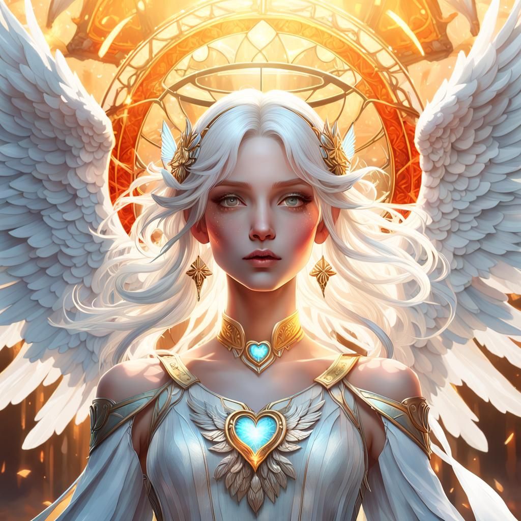 Angel - AI Generated Artwork - NightCafe Creator