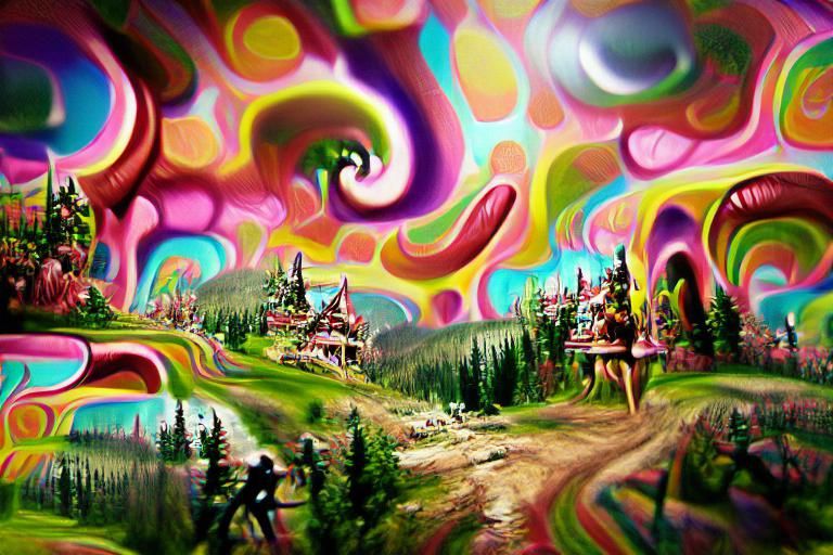 Psychedelic wonderland