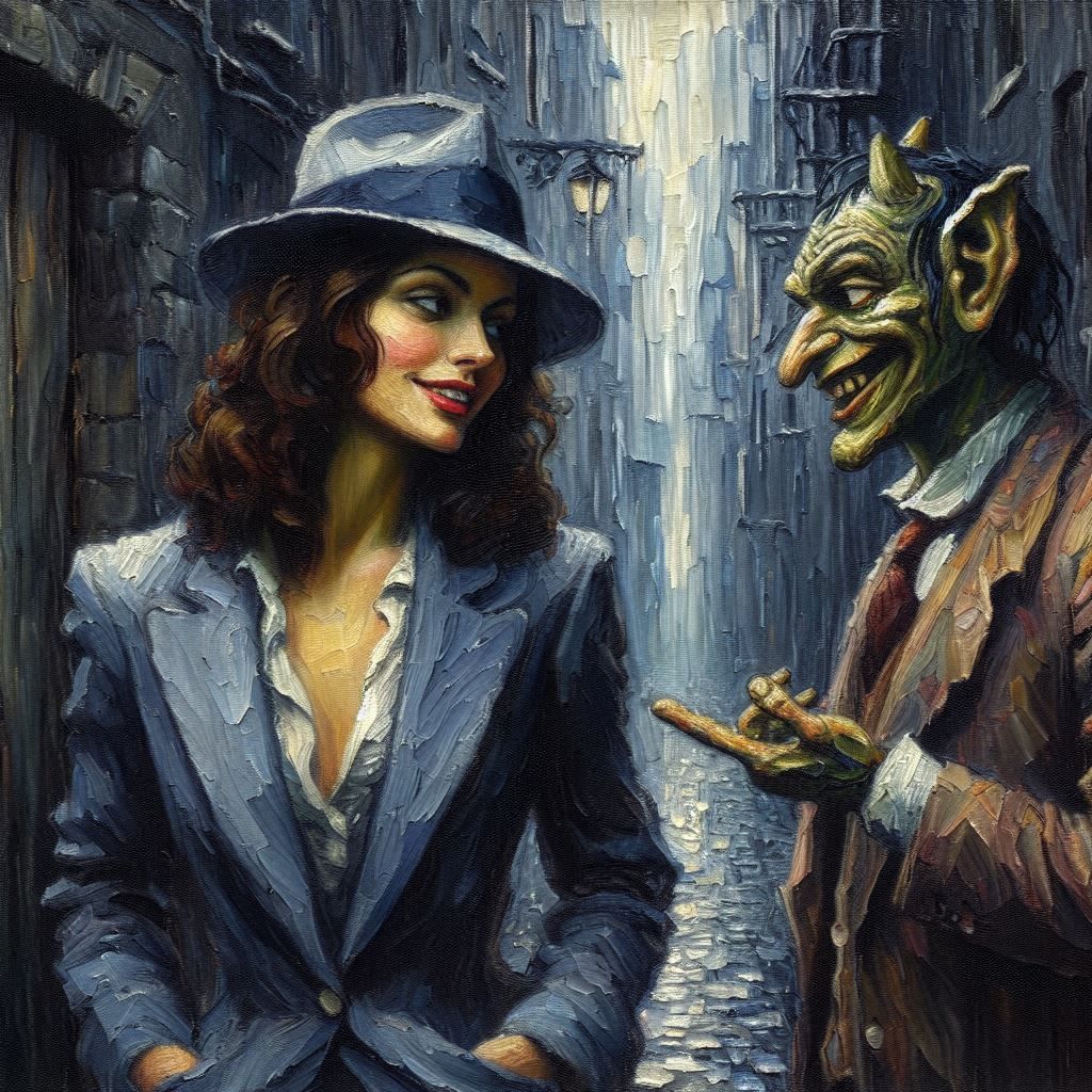 "You gotta' admit, we make a good team."