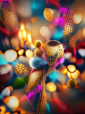 Decoration abstract beautiful bokeh trending on Artstation 8...