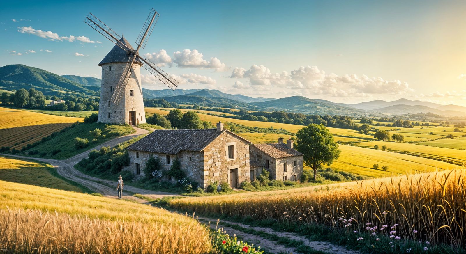 countryside of Provence  by @nixxxnutz