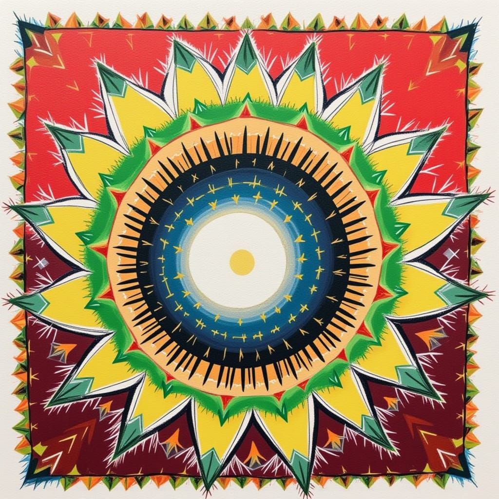 <lora:CACTUS HEART:1.0> Japanese woodblock art