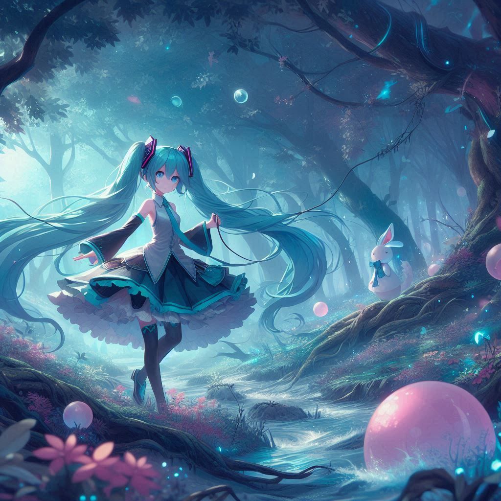 Magical trip with miku
