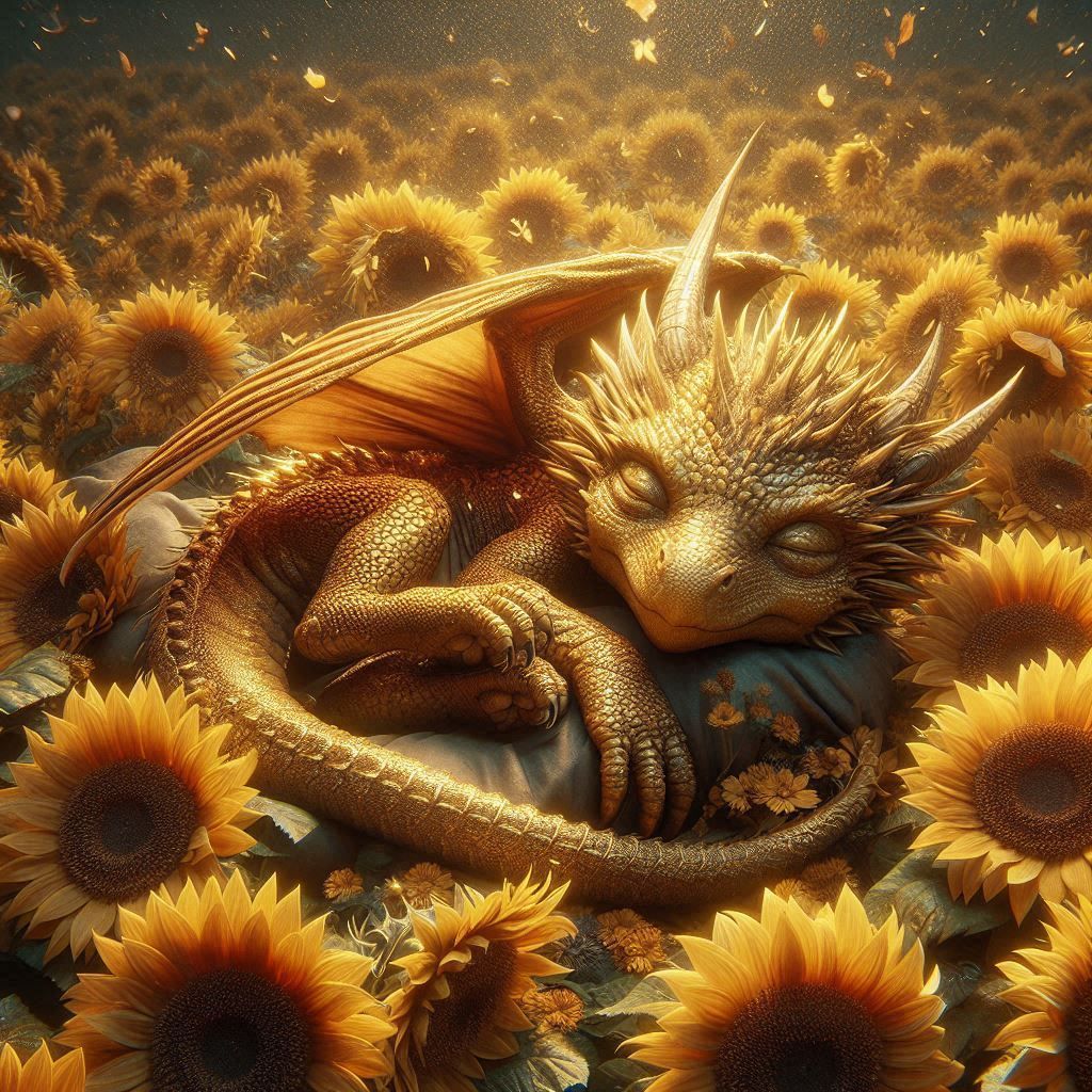 Sunflower Dragon