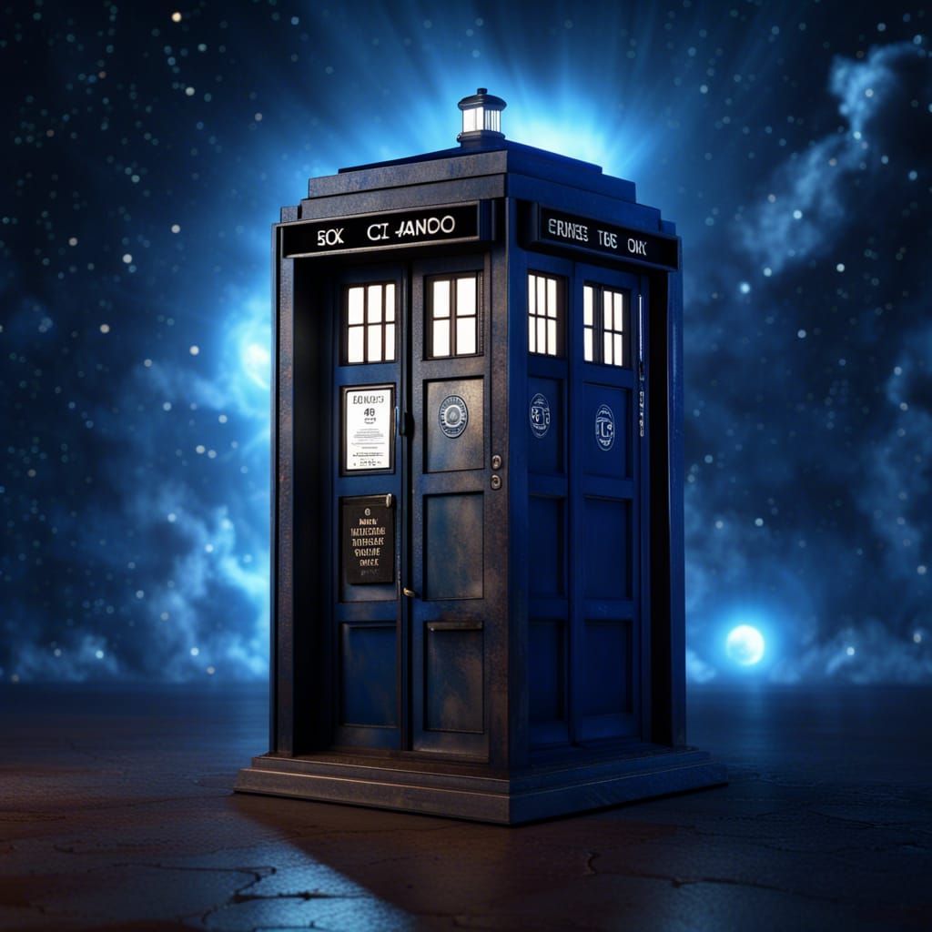 Tardis just came back from the Moon