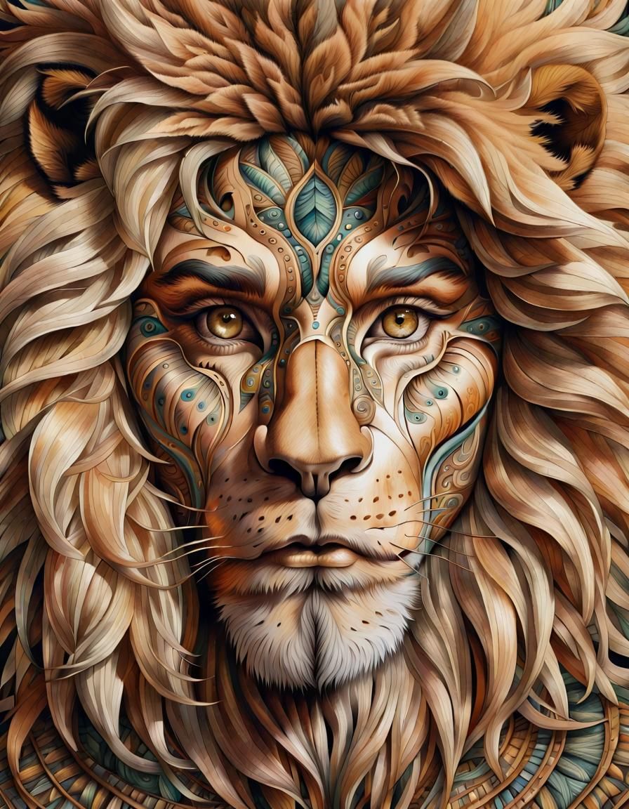 Lion Shifter - AI Generated Artwork - NightCafe Creator