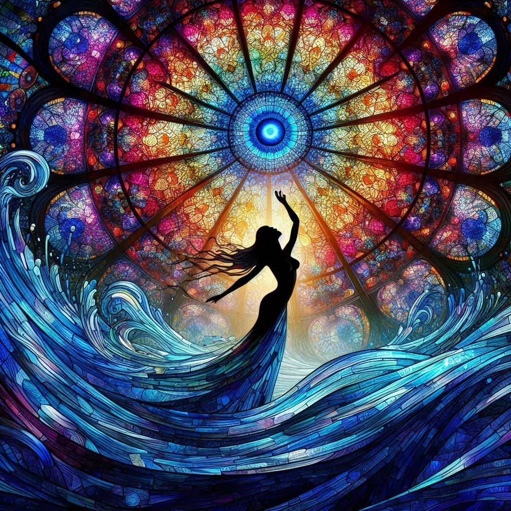 Stained Glass Dancer 2