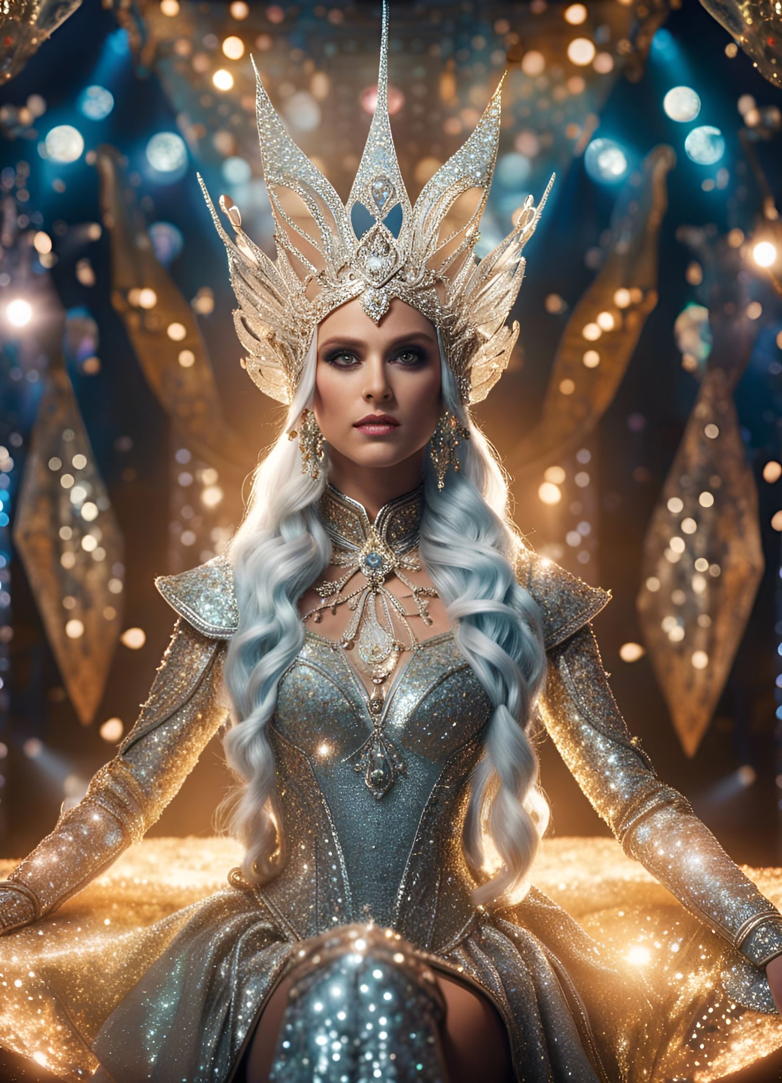 challenge - queen of shimmering (open prompt)   by @Trickster