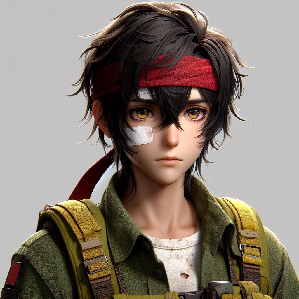 Raphael from TMNT into a human