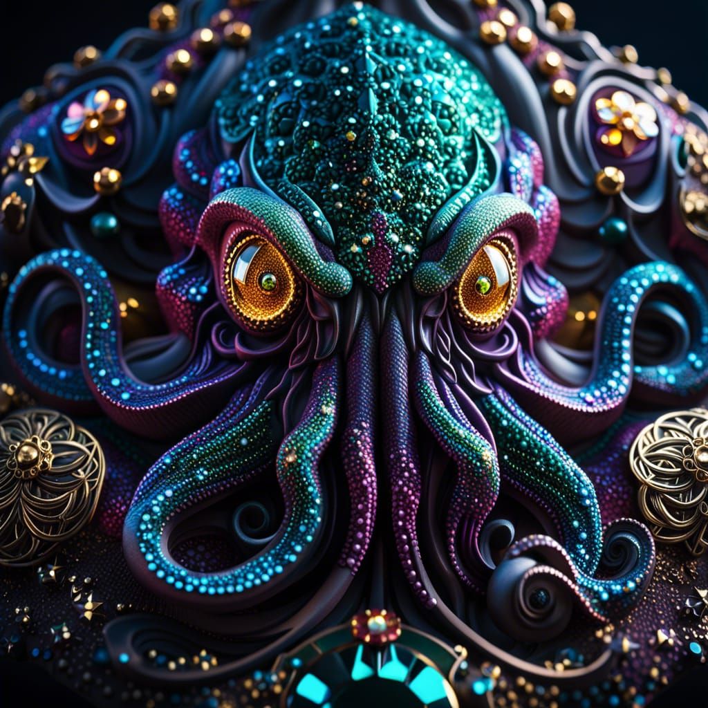 glitter Cthulhu