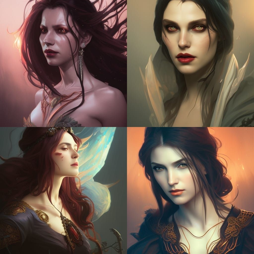 Queen of the vampires - AI Generated Artwork - NightCafe Creator