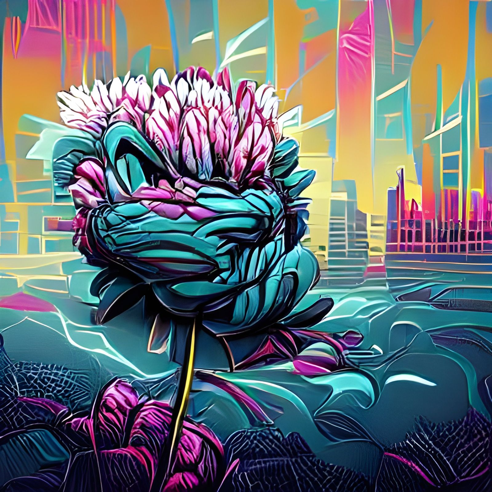 pop-art-flower-punk-digital-art-in-the-style-of-dan-mumford-ai