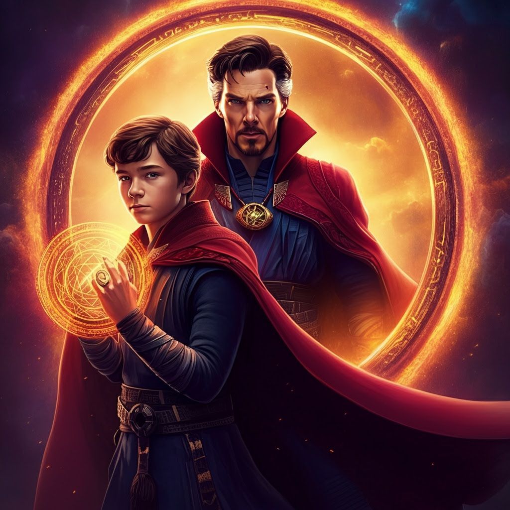 Doctor Strange and Son United Against Cosmic Threat
