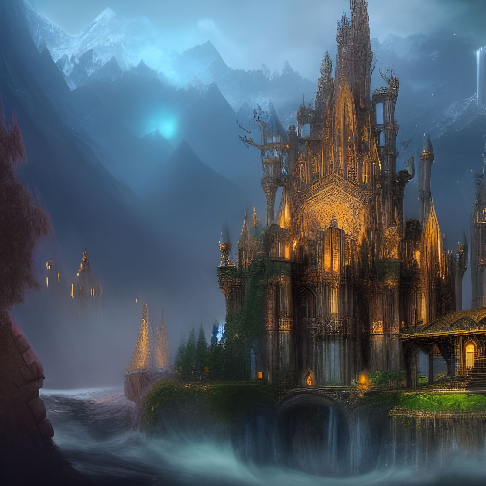 Castle - AI Generated Artwork - NightCafe Creator