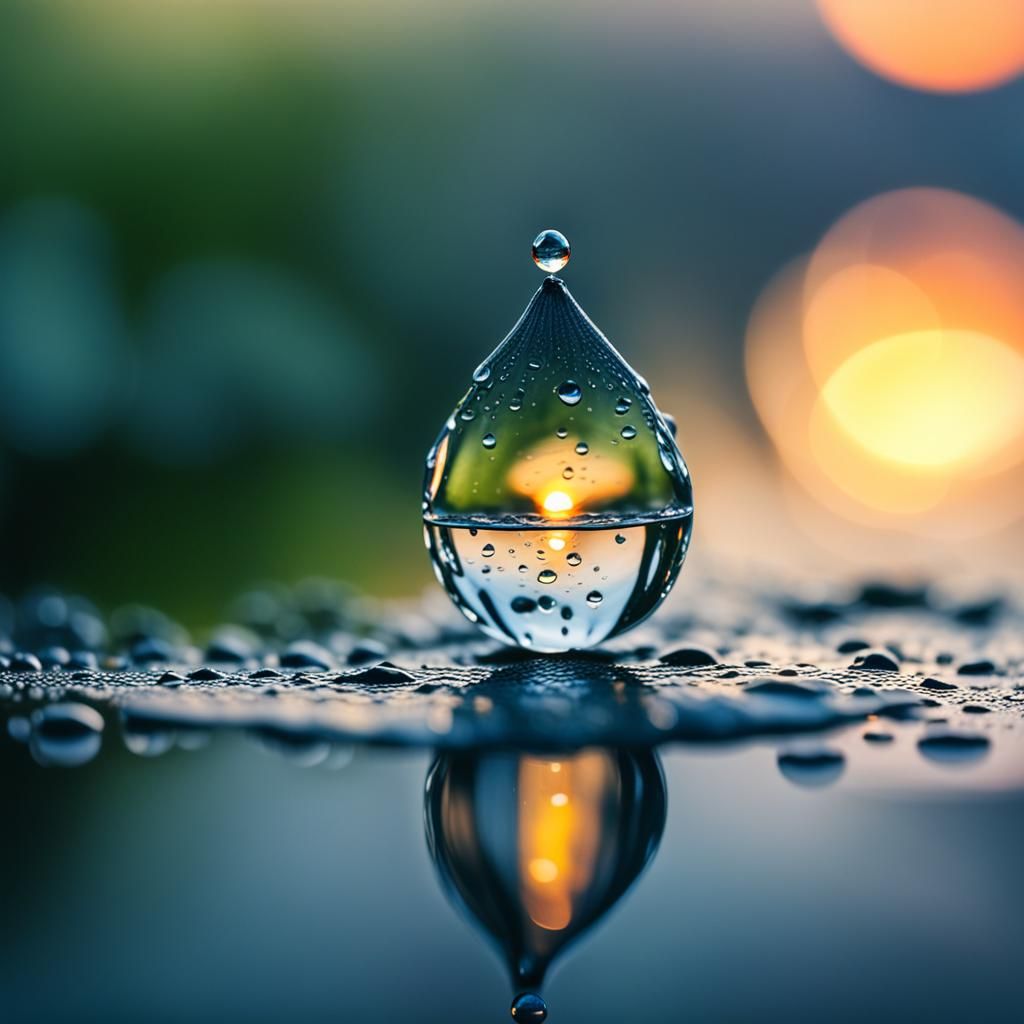 The life of a raindrop  by @Fendena