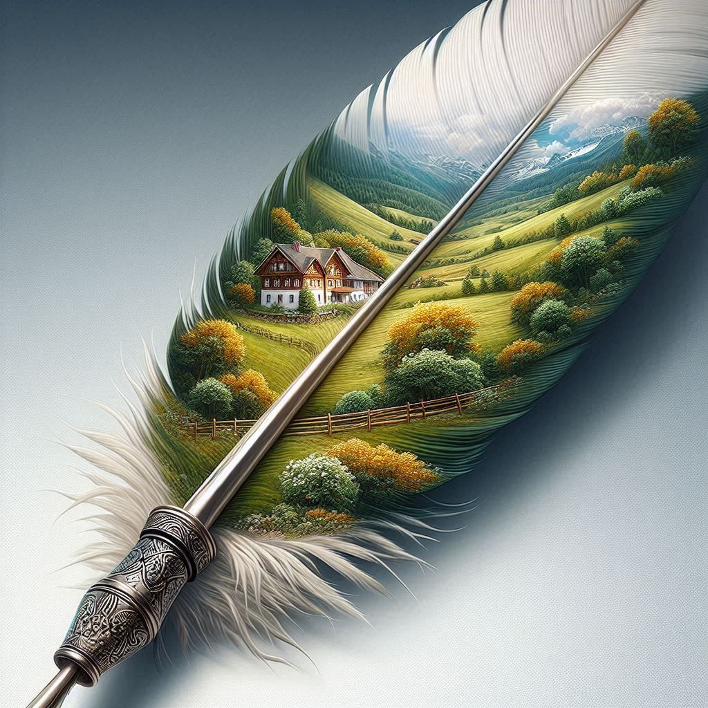 Quill pen