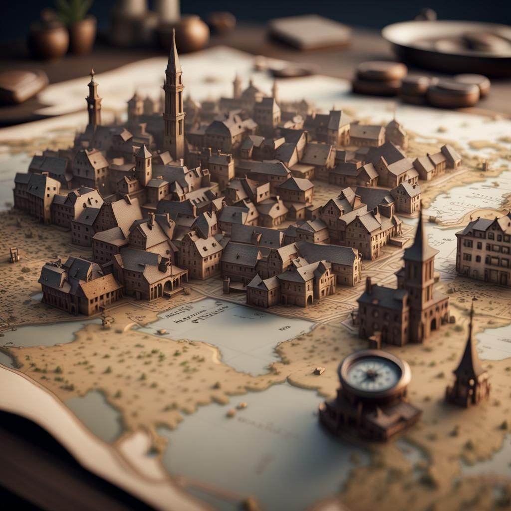 3D Map (Not what i have in mind :( but thats the idea)  by @Raine