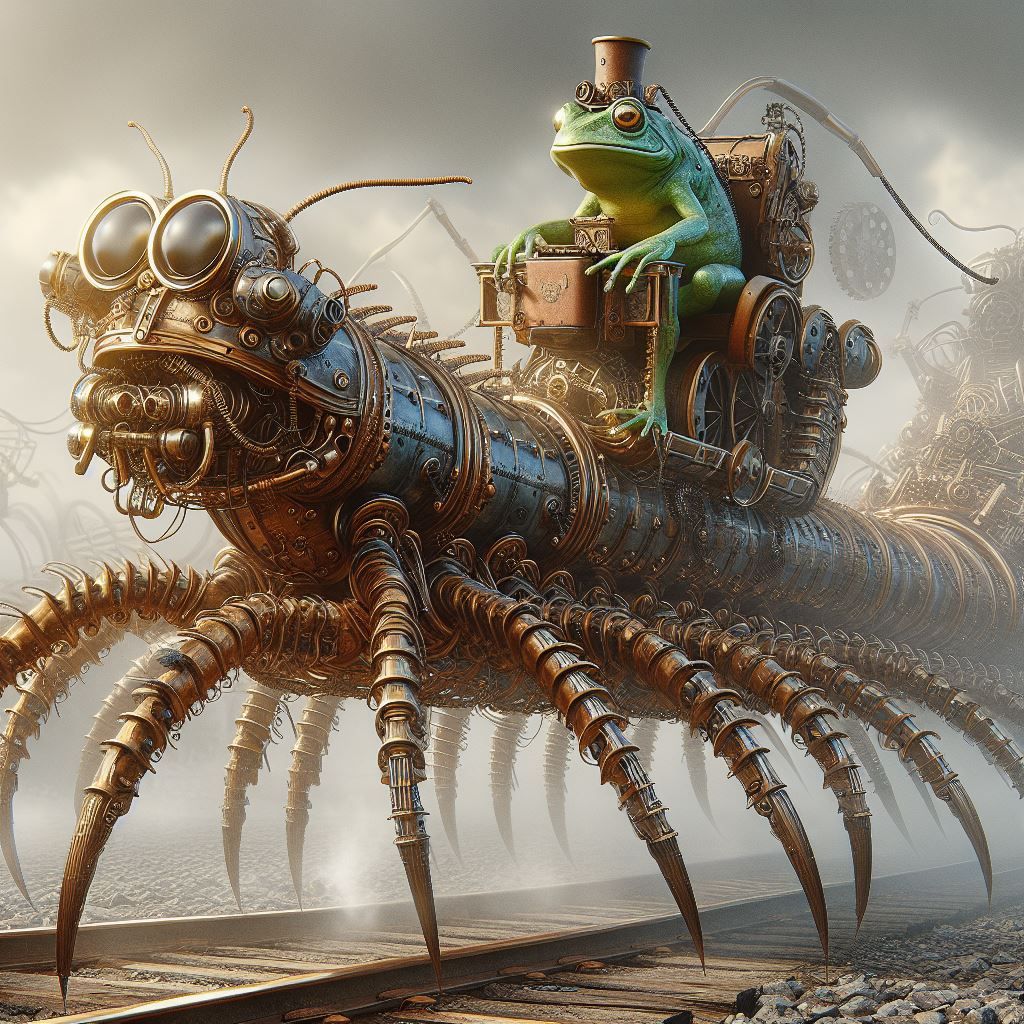 Steampunkin around...