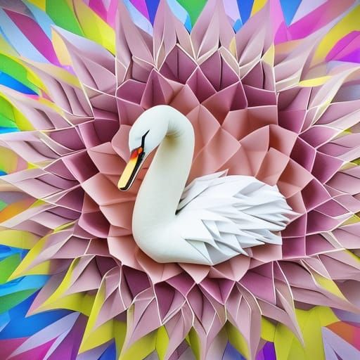 Origami Swan