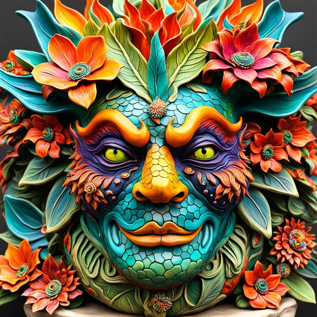 The mask...