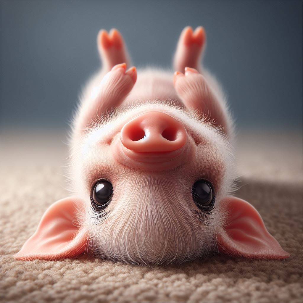 Upside down
