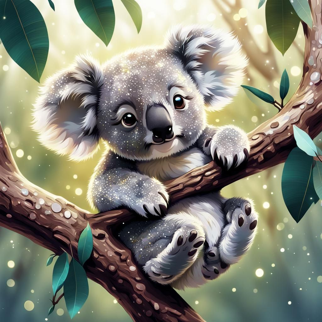Baby koala