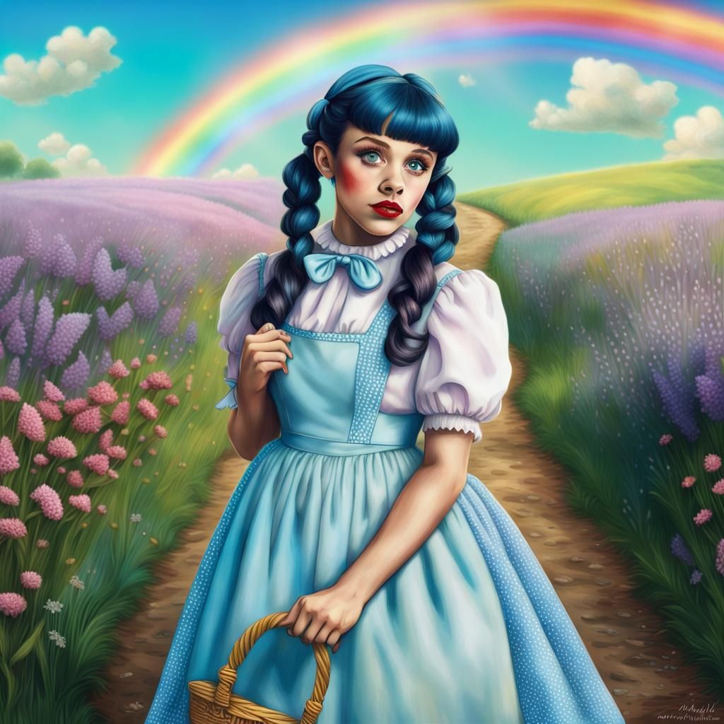 Melanie Martinez as Dorothy Gale - AI Generated Artwork - NightCafe Creator