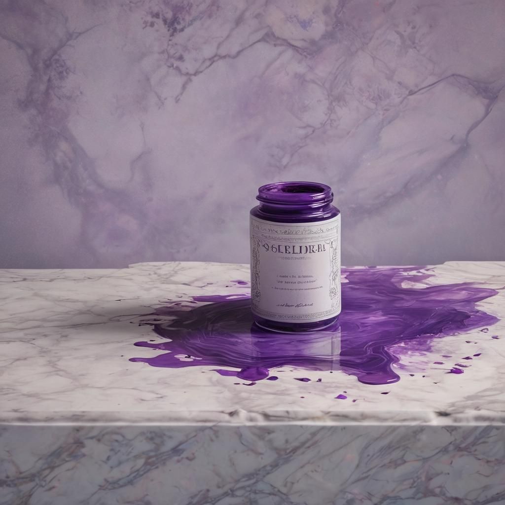 Purple ink #4