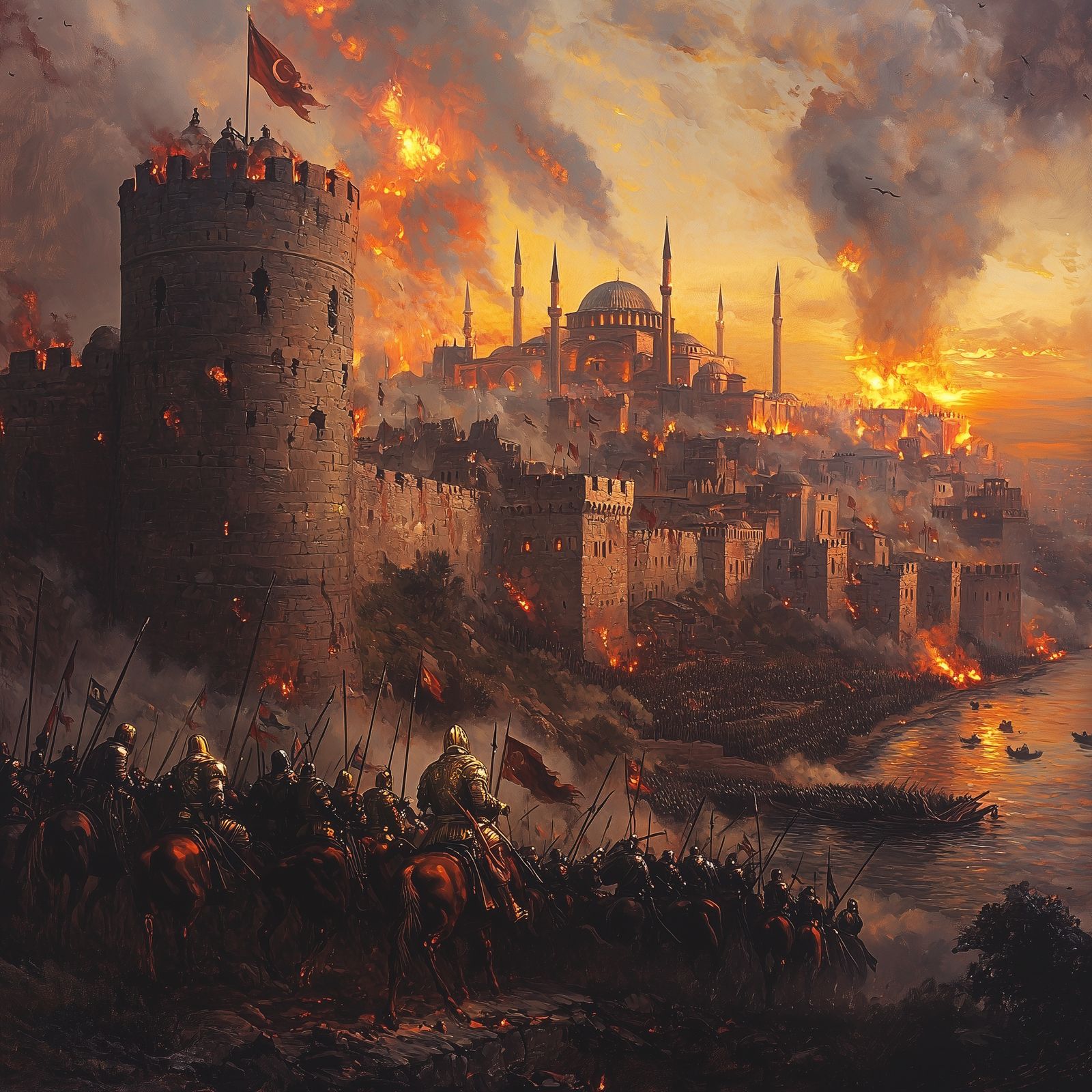The Fall of Constantinople (1453)