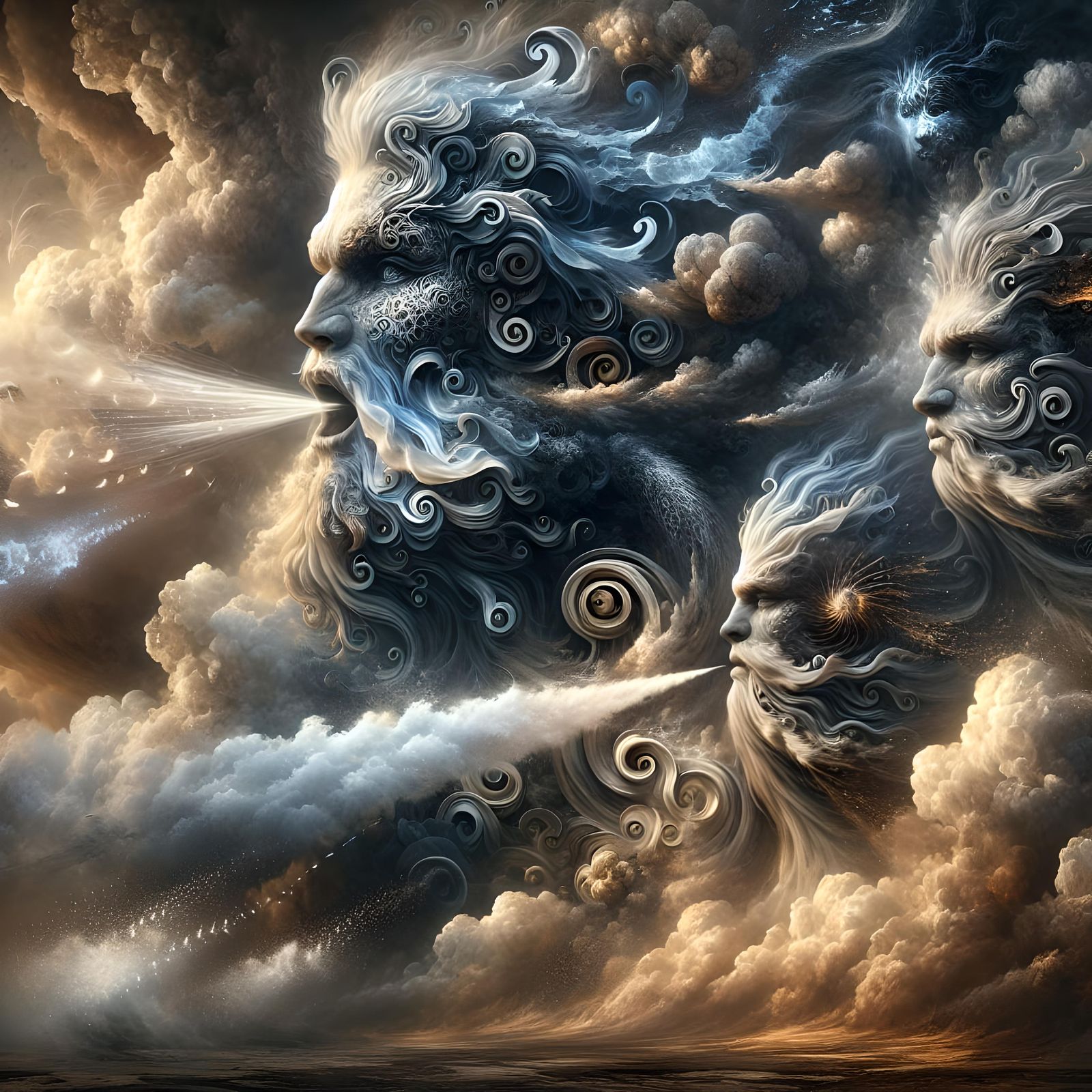 the wind gods  by @xandra