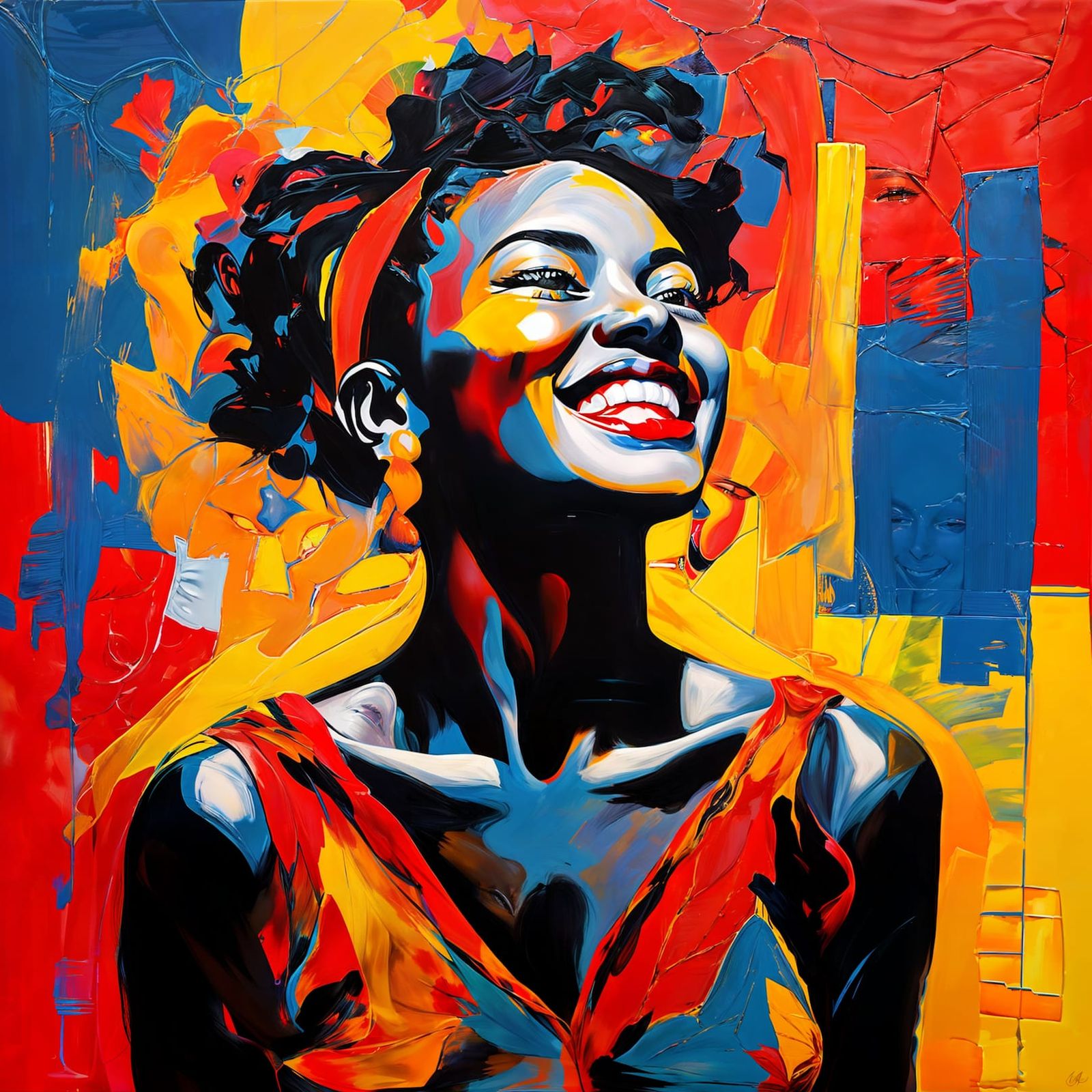 A Colorful Expression of Pure Joy Never Gets Ugly