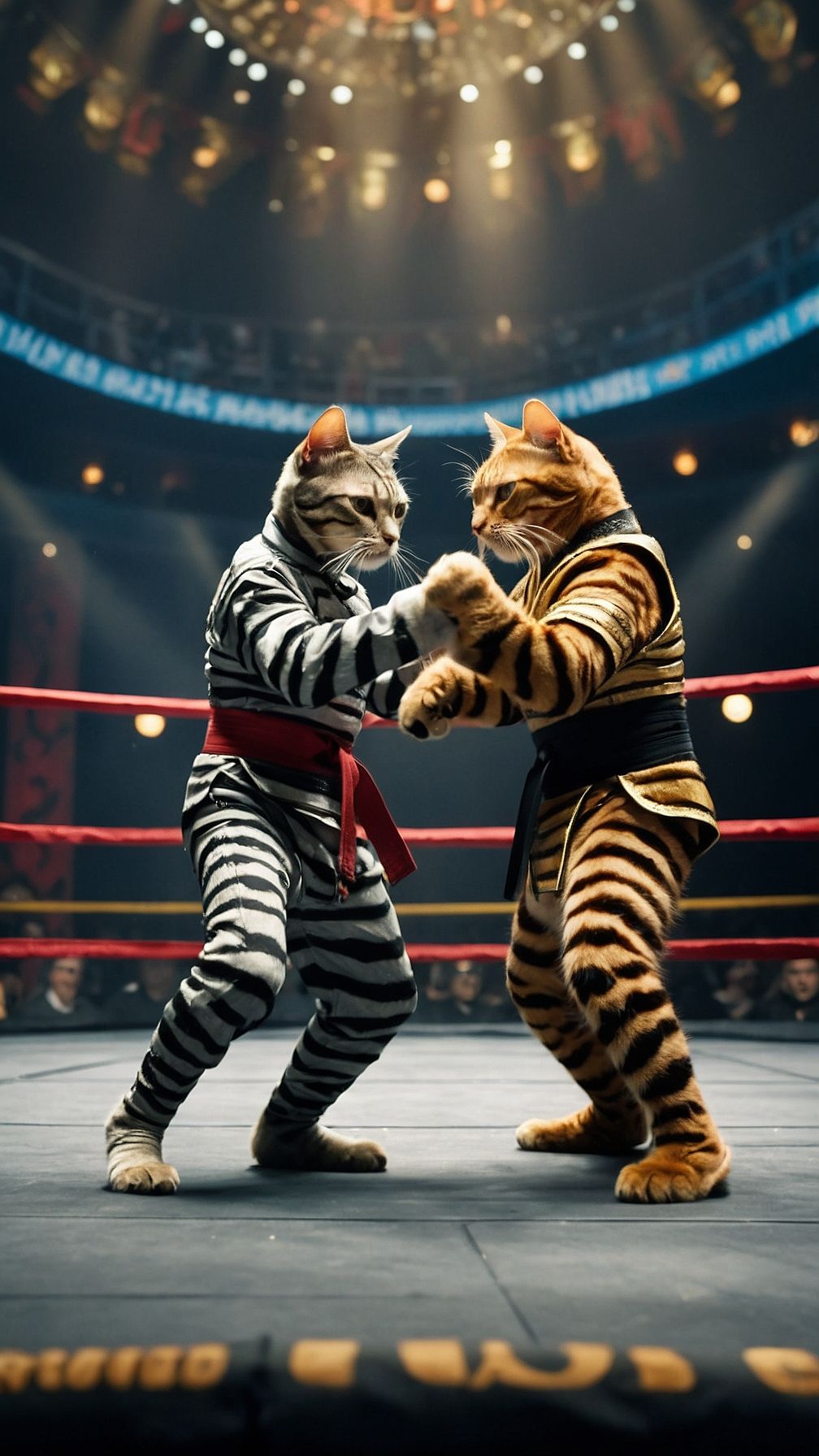 Feline Martial Arts Tournament