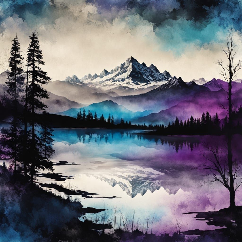 Mountain Lake  by @In Nature