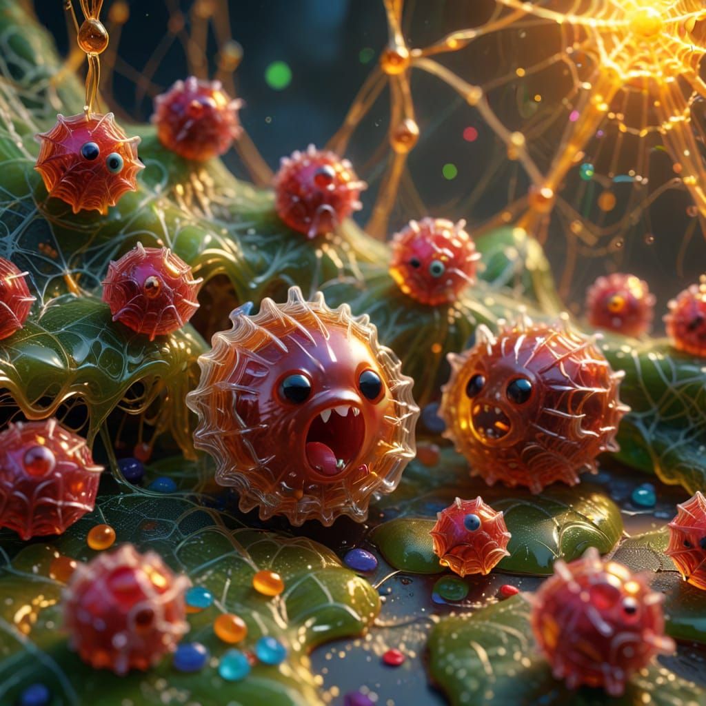 Within the darkness lie hidden creatures with glowing eyes that are mysterious, magical, dangerous, awful fae. Inspired by the styles of Joh...