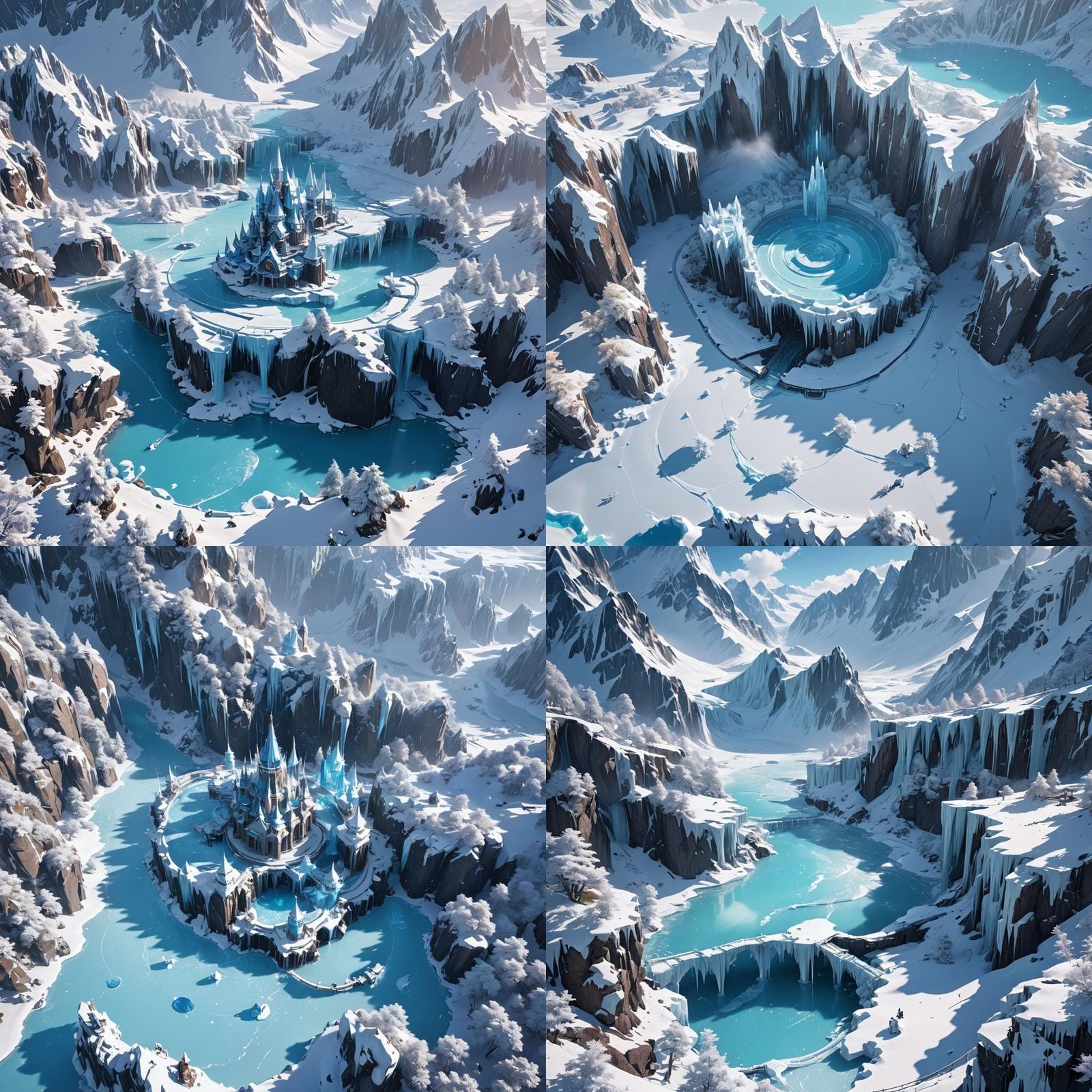 A wonderful ice land