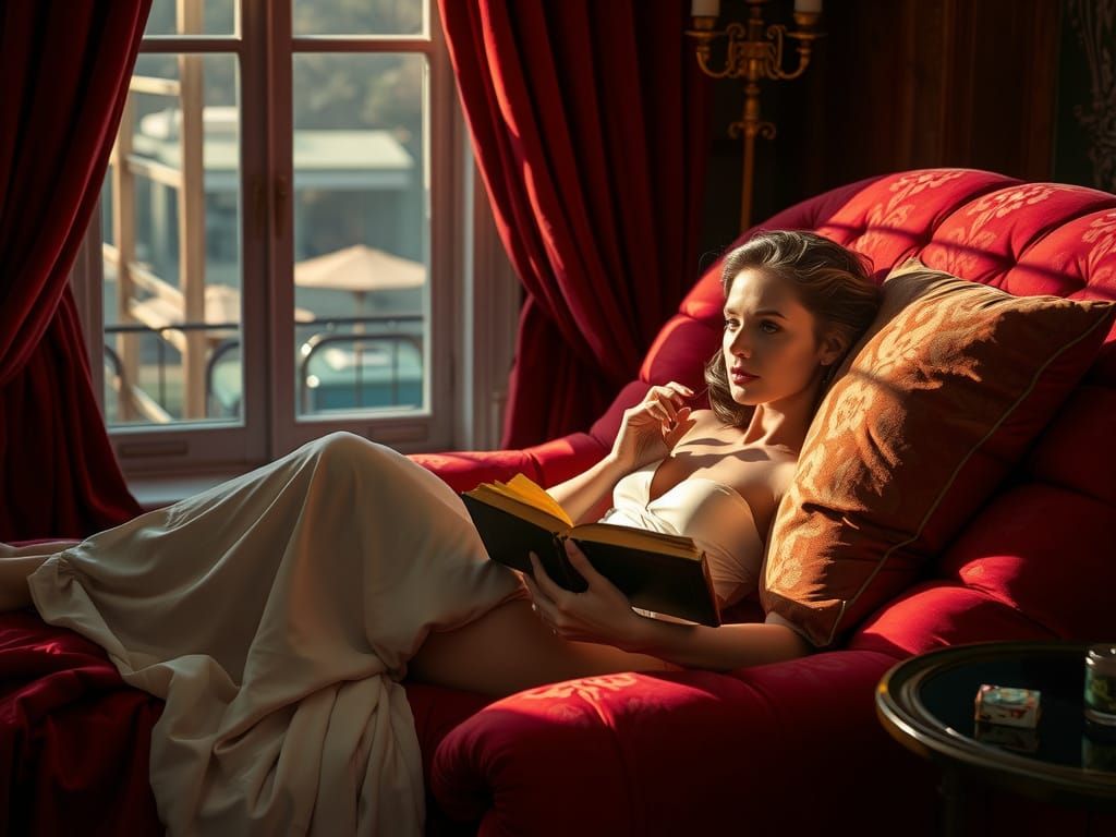 Ah, to read in peace.