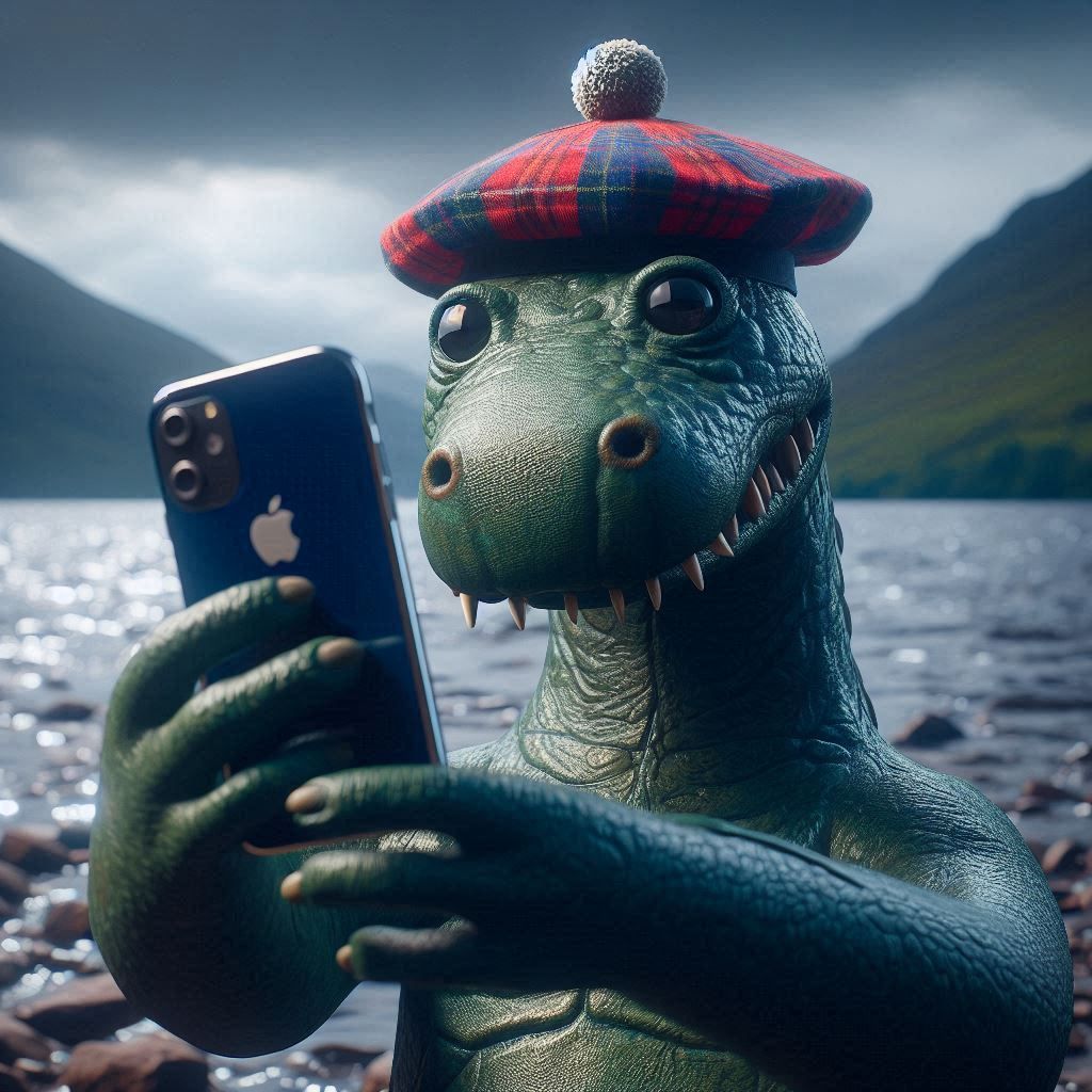 If there's a prize for a photo of me, I'll win it!