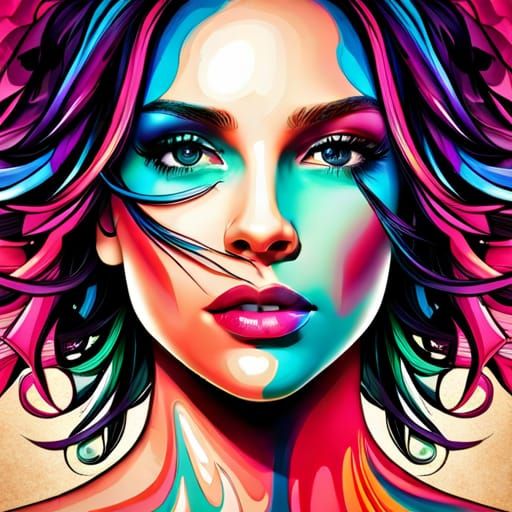 Portrait color - AI Generated Artwork - NightCafe Creator